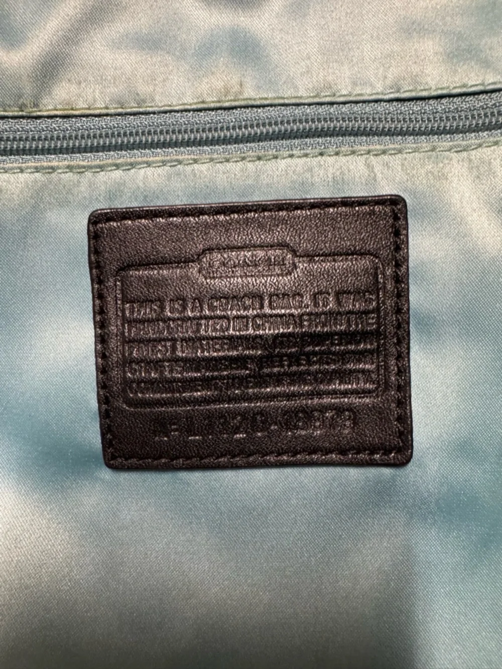 Coach Black and Gray Women's Bag